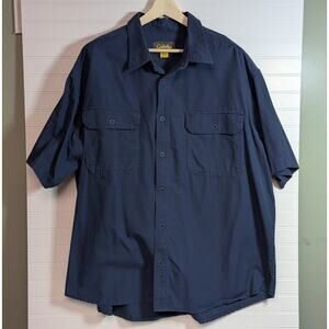 Cabela's Men's Heavy Canvas Button Down Shirt 2XL